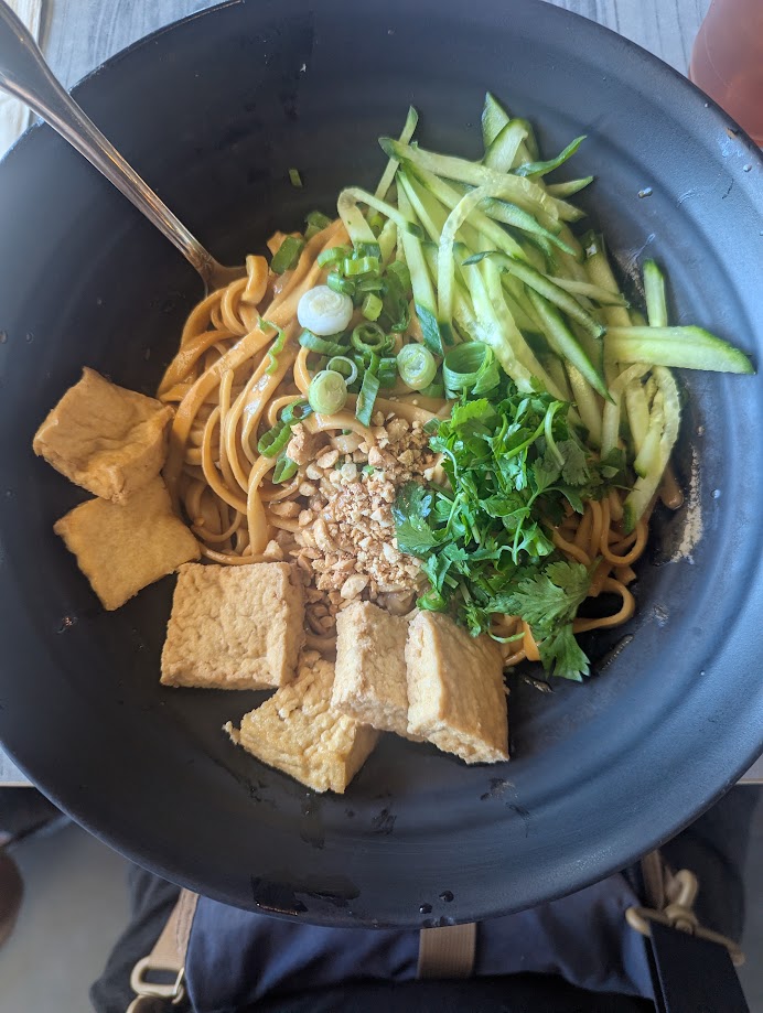 Málà Peanut Noodles at Noodleholics (Photo by Jackie Tran)