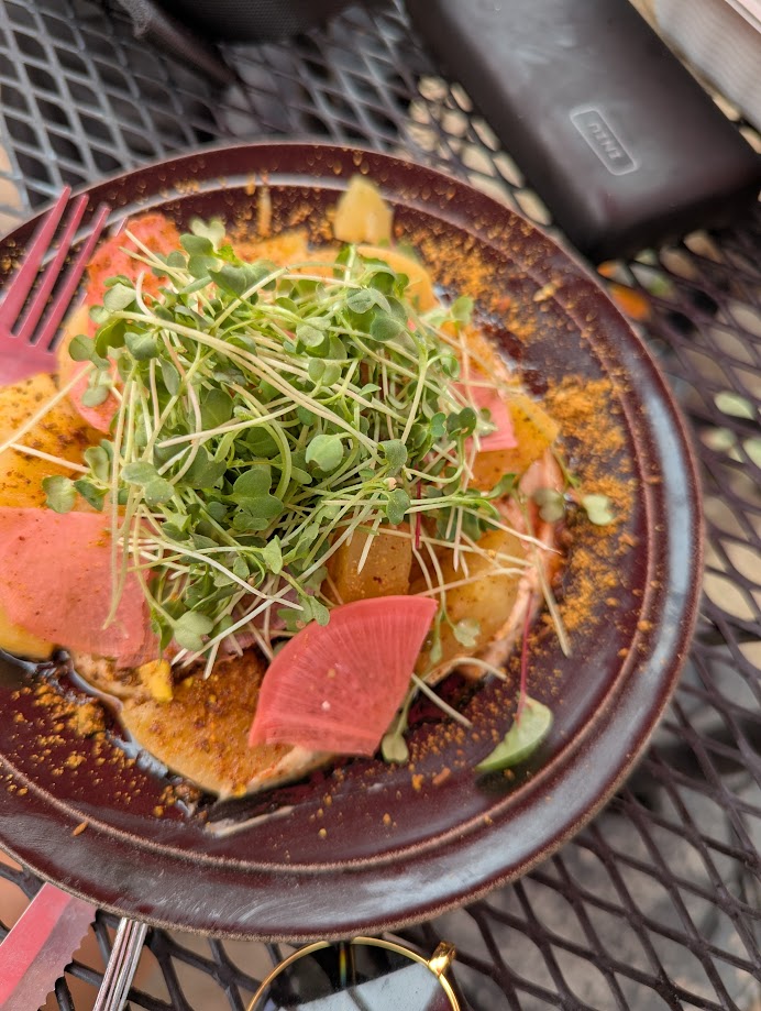 Beet Salad at Sawmill Run (Photo by Jackie Tran)